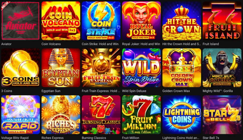 Jeux de casino Mojabet